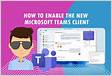 Get clients for Microsoft Teams